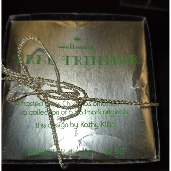 Set Of 3 Vintage Hallmark Mid Mod Tree Trimmer Christmas Ornaments In Box With R - Picture 12 of 15